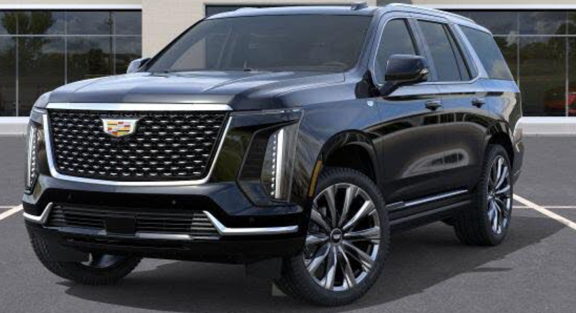 Cadillac Escalade ESV — black on black